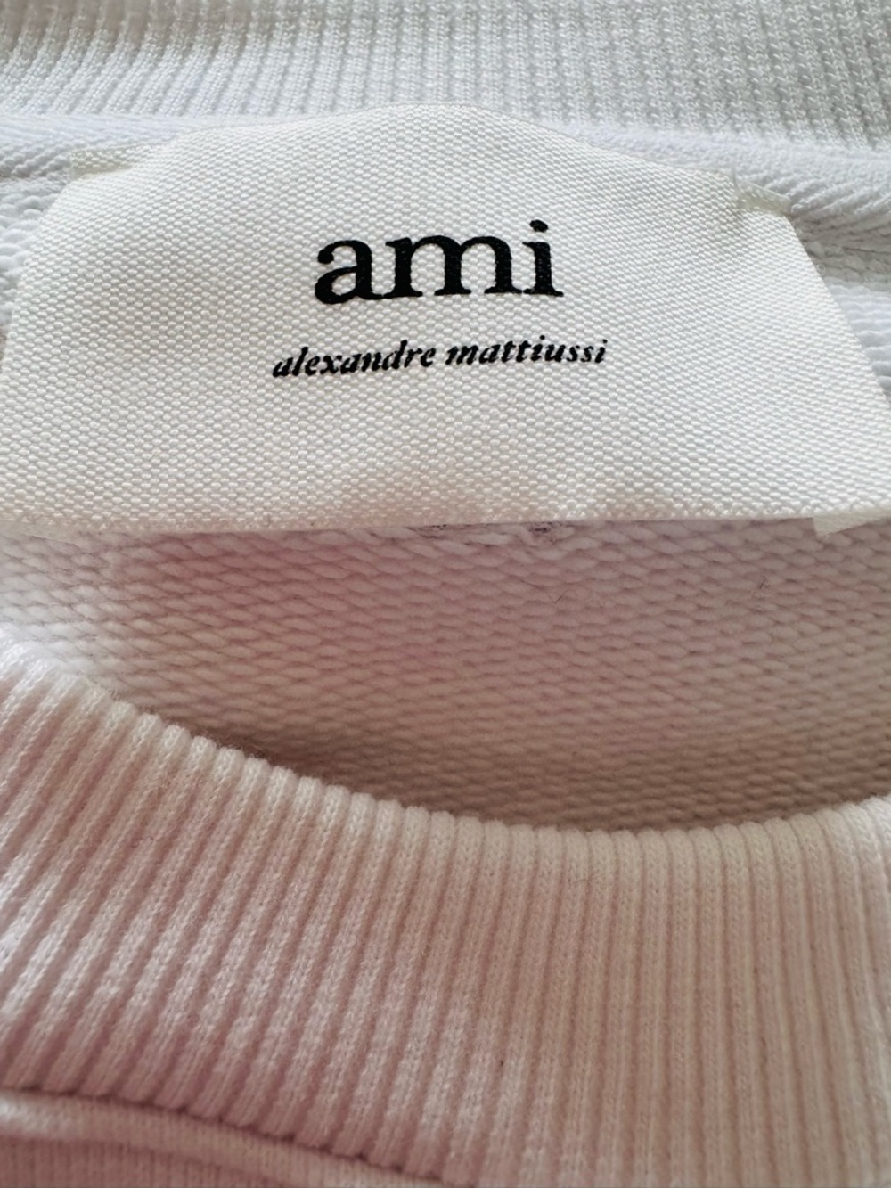 Ami Paris Logo Crewneck Sweatshirt, Unisex size XXXL - Picture 8 of 14